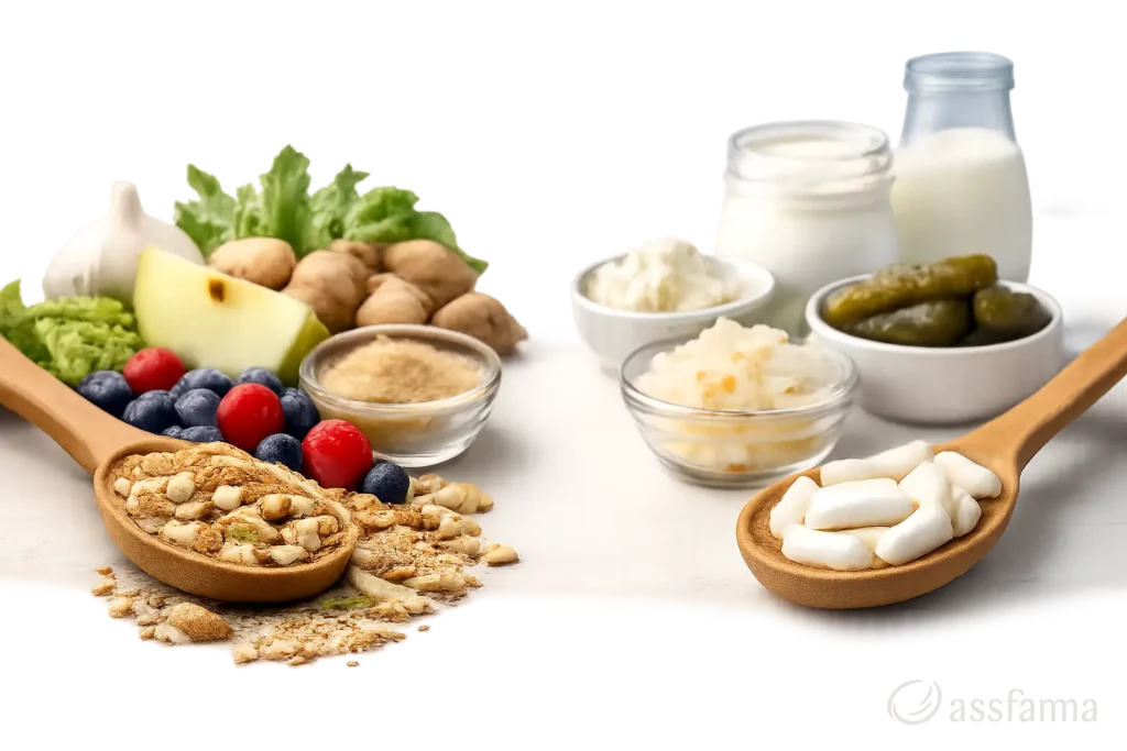 Prebiotici vs probiotici: differenze chiare
